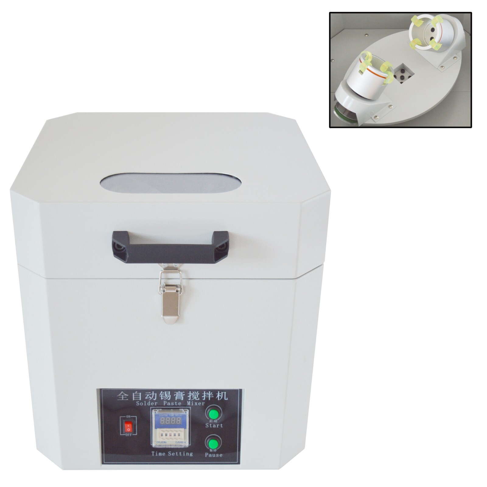 110V Automatic Paste Mixer for Solder Paste Mixing in the Printing Field 60W