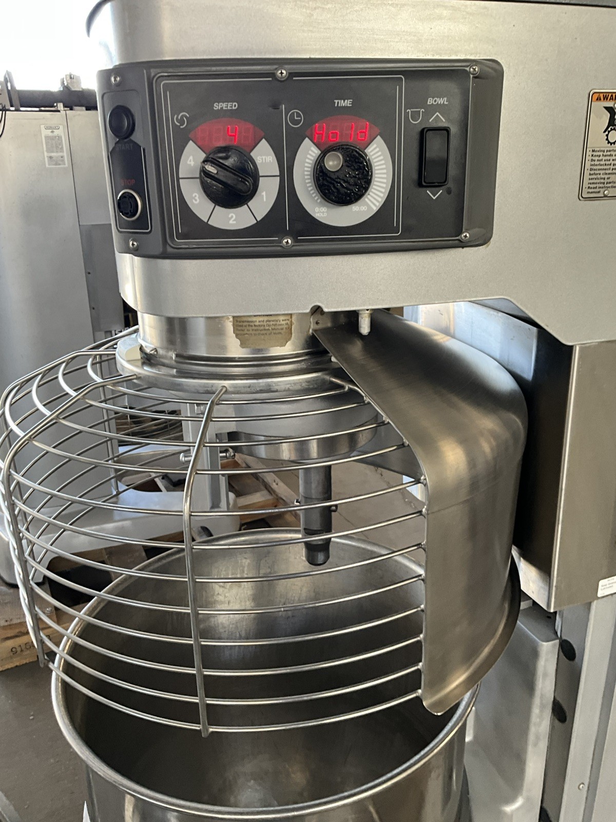 Hobart Legacy 140qt Dough mixer HL1400N Pizza Bakery Donut Pastry bowl guard D