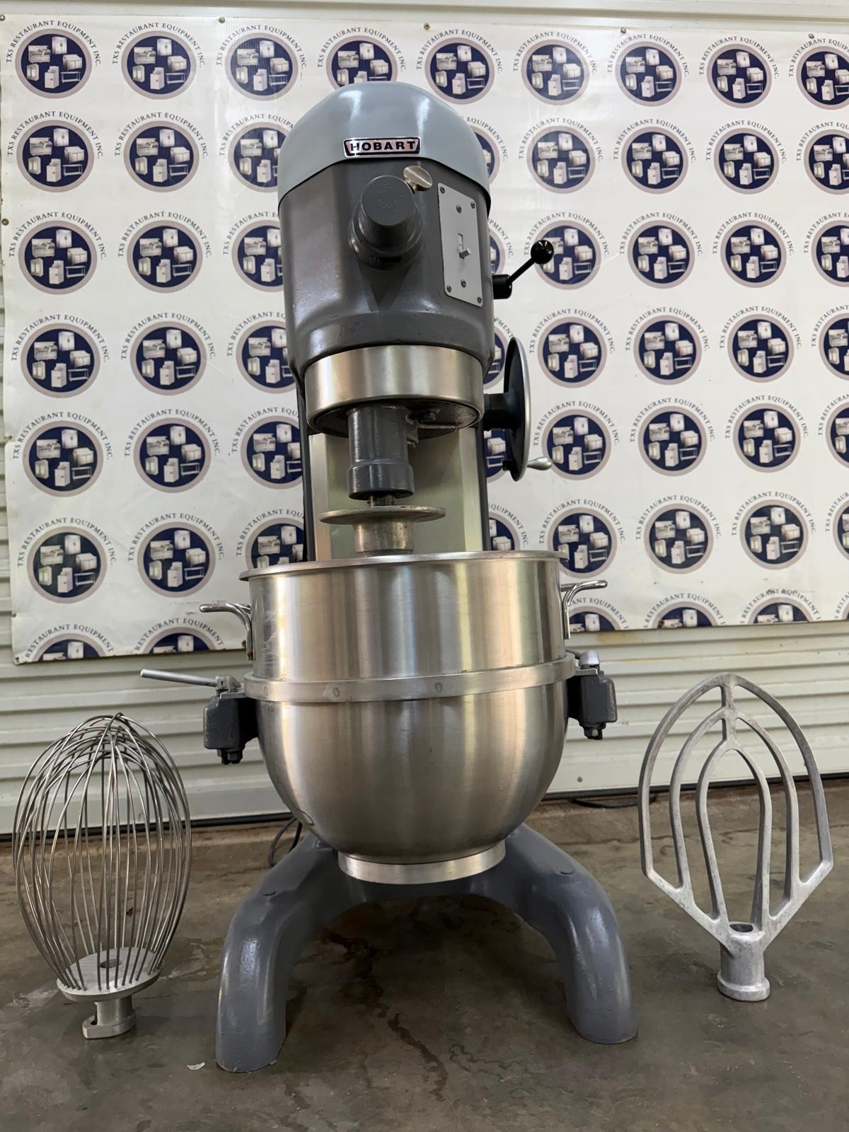 Hobart H-600 Industrial Planetary Mixer (60 Quarts), Single-Phase, Complete Kit