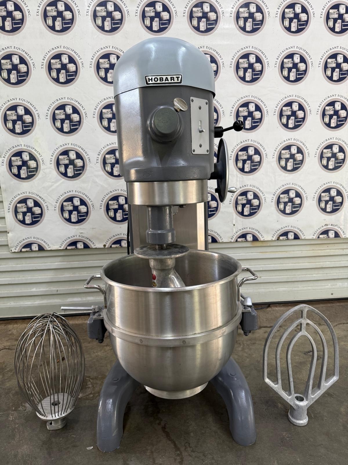 Hobart H-600 Industrial Planetary Mixer (60 Quarts), Single-Phase, Complete Kit