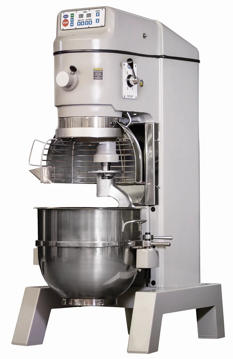 Globe SP62P-4 60 Qt Planetary Mixer Commercial 4 Speed with #12 Hub 3 HP