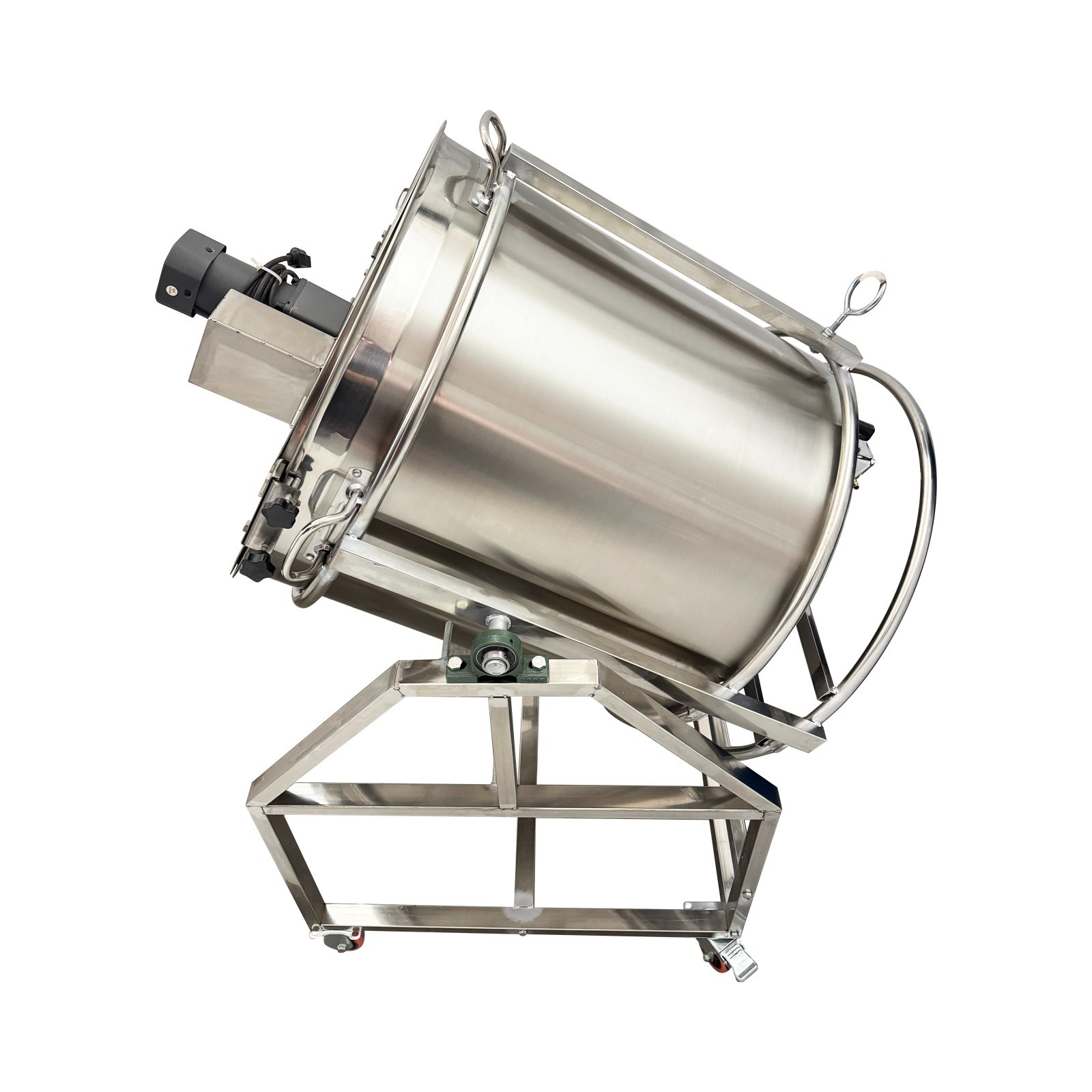 110V 50L Auto Stir-frying Natural Gas Heating Stirrer Stainless Steel Mixer