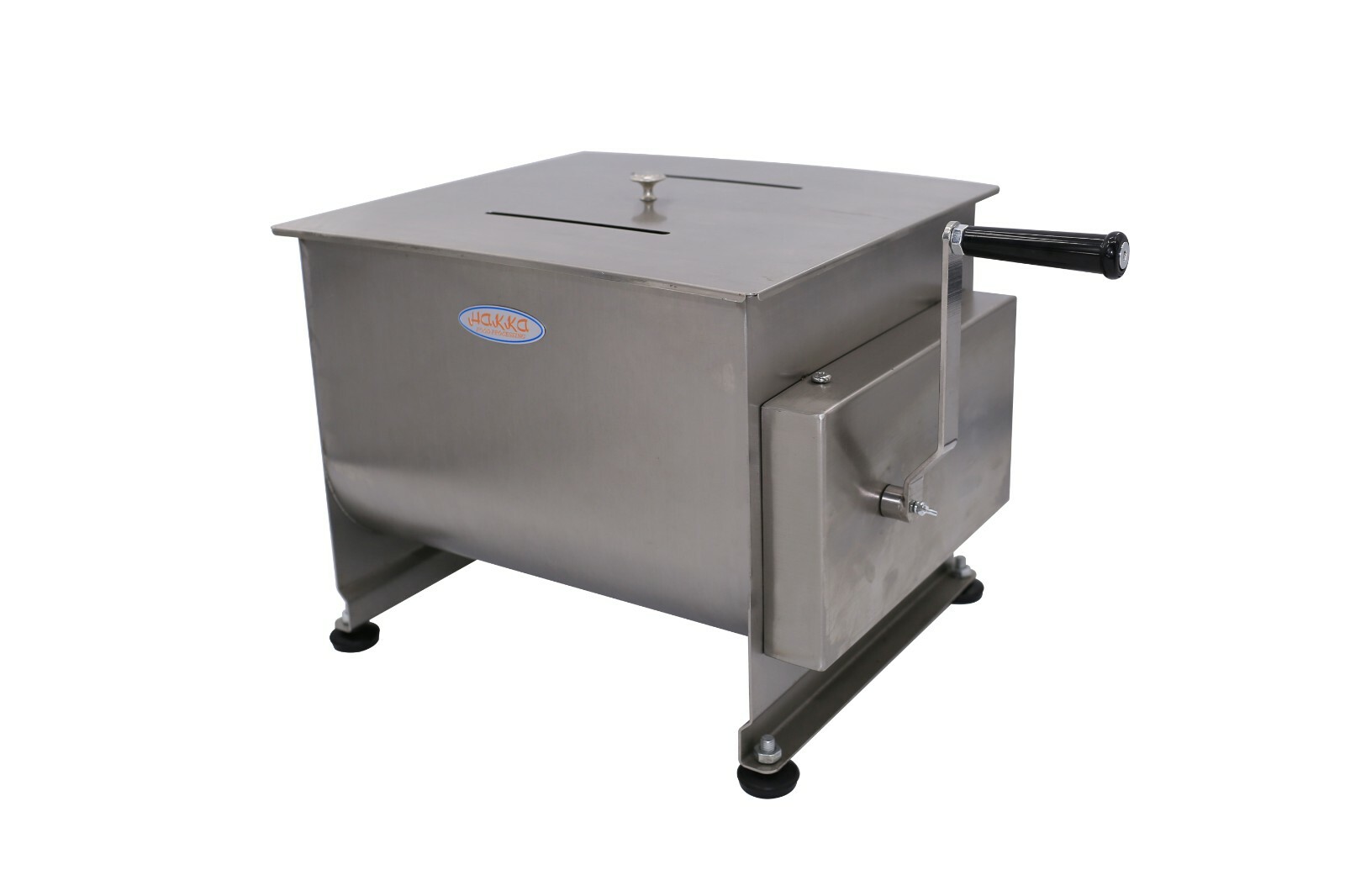 Hakka Double Axis Manual Meat Mixer Stainless Steel Commercial Kitchen Machine