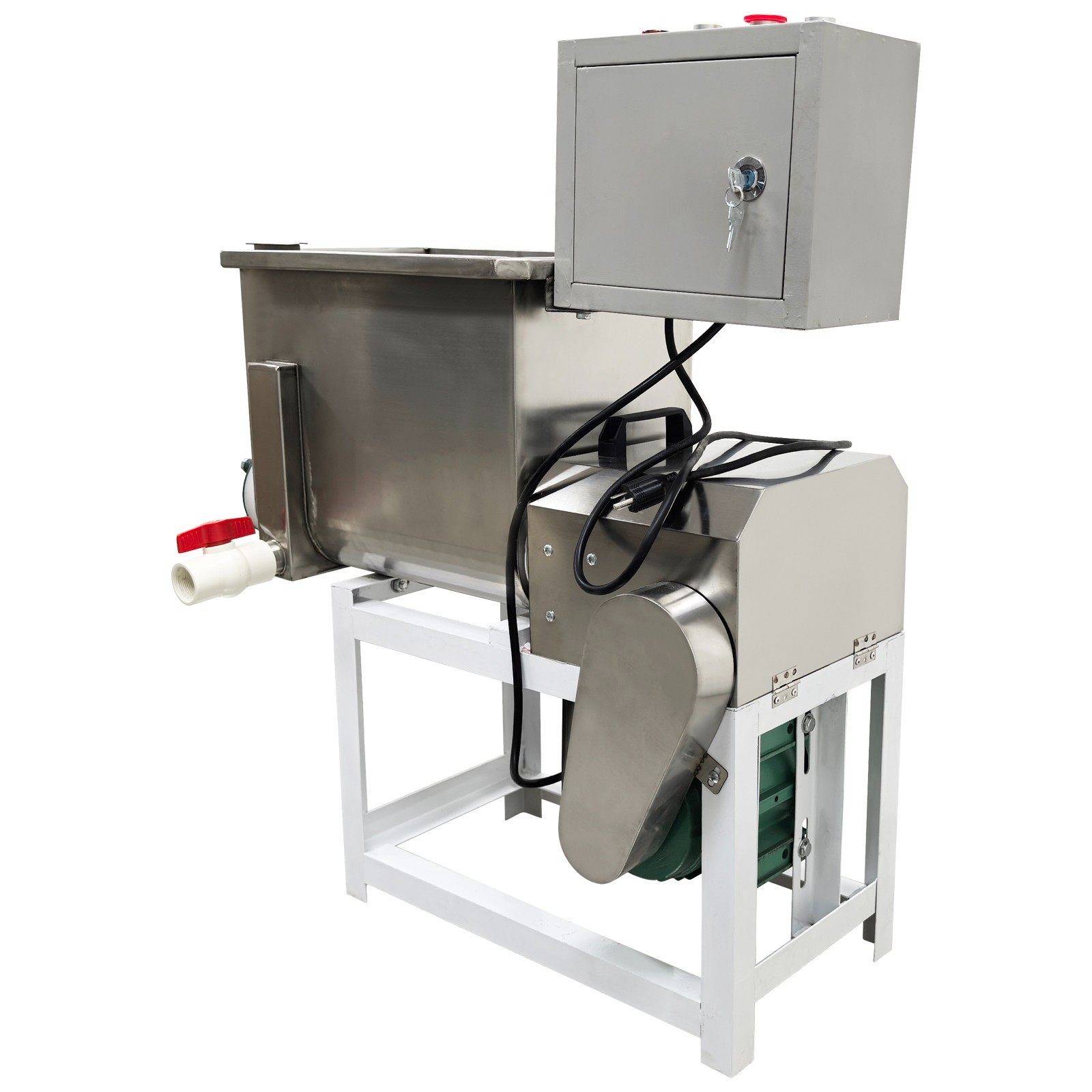 110V 15KG Dual-spiral Dough Kneading Mixing and Gluten Washing Machine