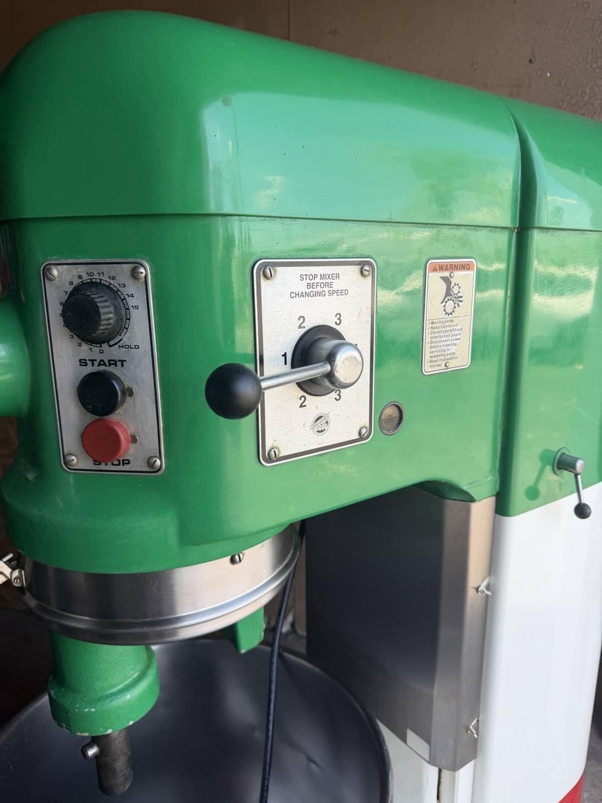 Hobart H-600T 60qt Commercial Mixer Bakery/Pizza Dough Mixer , Single Phase 220v