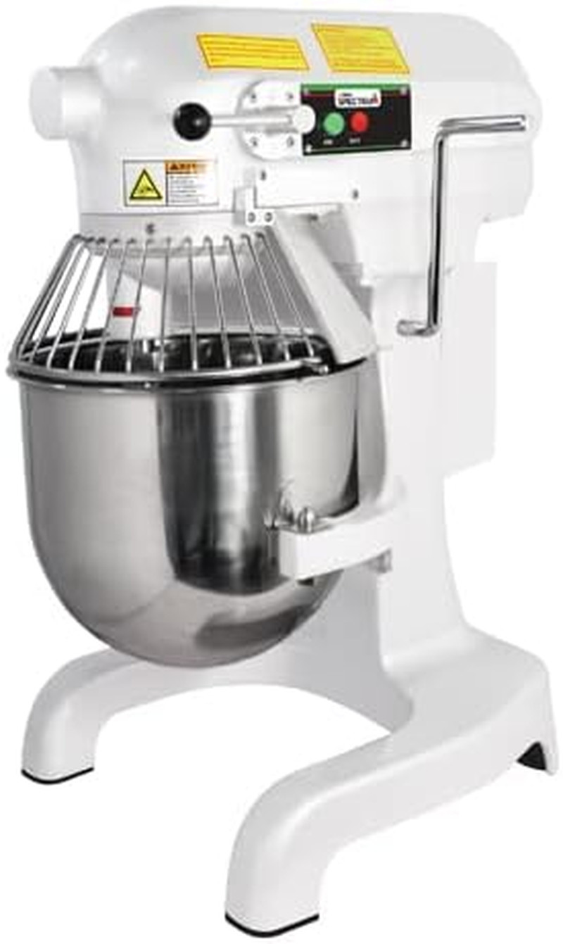 10L Heavy-Duty Commercial Planetary Mixer – White Kitchen Essential