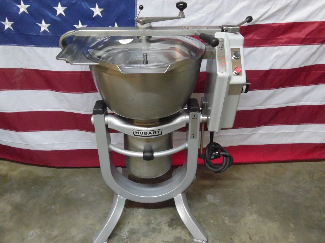 Hobart HCM-450 VCM Vertical Chopper Cutter Mixer 5HP Hummus Setup