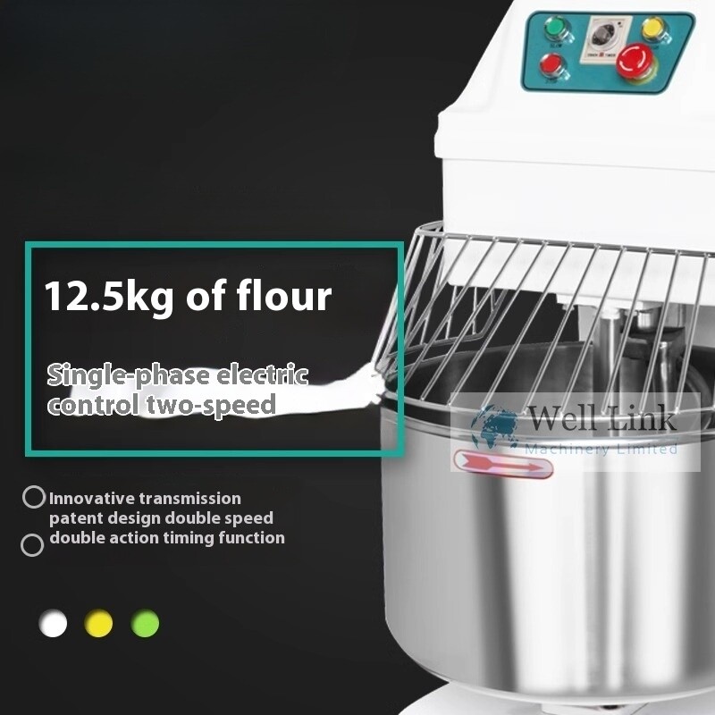 12.5KG 35L Dual Speed Dual Action Pasta Machine Commercial Kneader Pasta Machine