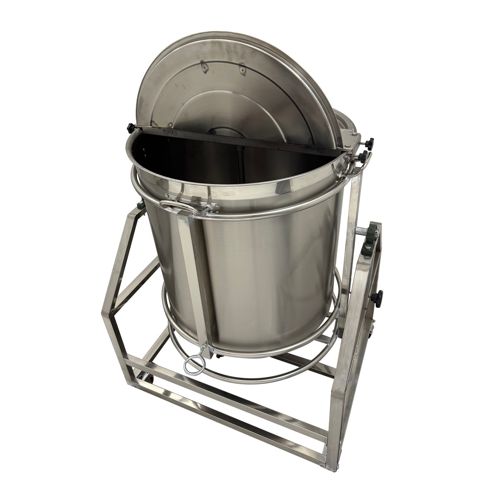 240L Stainless Steel Food Mixer Automatic Electric LPG Frying Stirrer Pot 110V