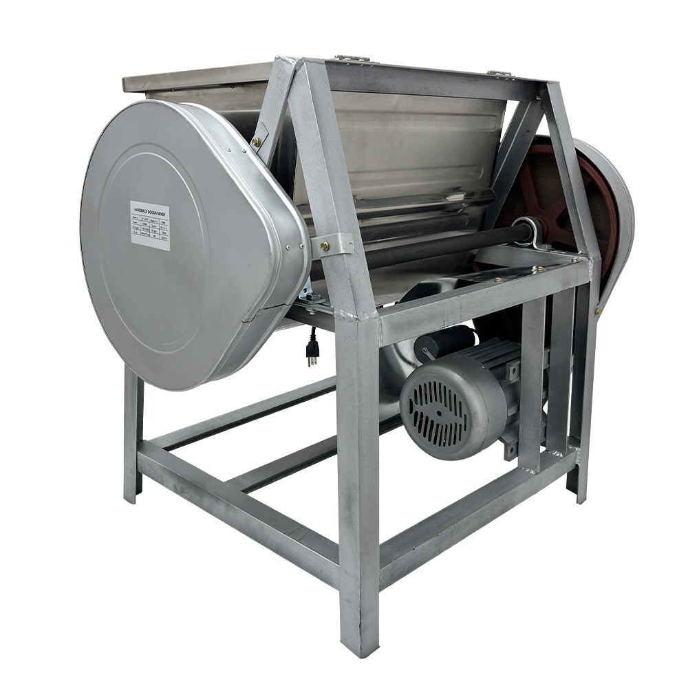 25kg Dough Mixer Tiltable Electric Dough kneading Machine Stuffing Mixer w/ Cut