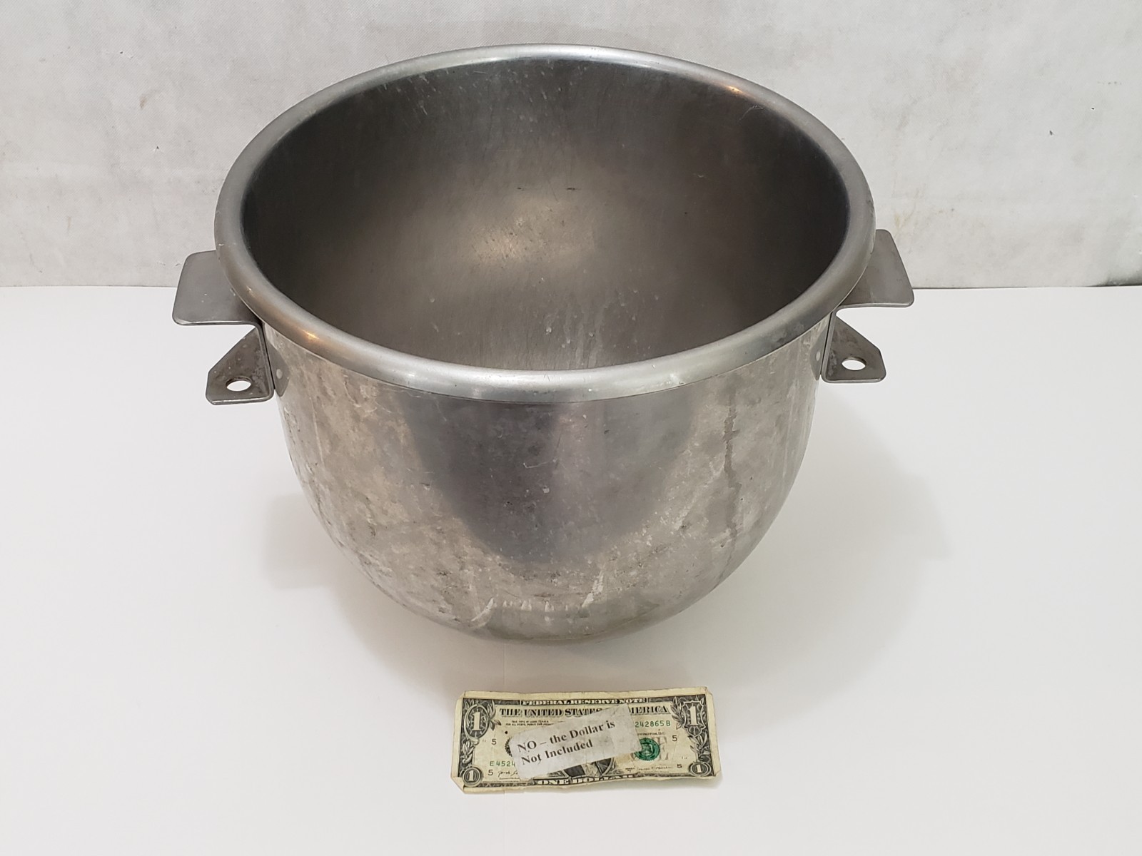 Hobart ?? Stainless Steel Large Mixer Bowl 20QT 20 Quart A200 Used – READ DESC.