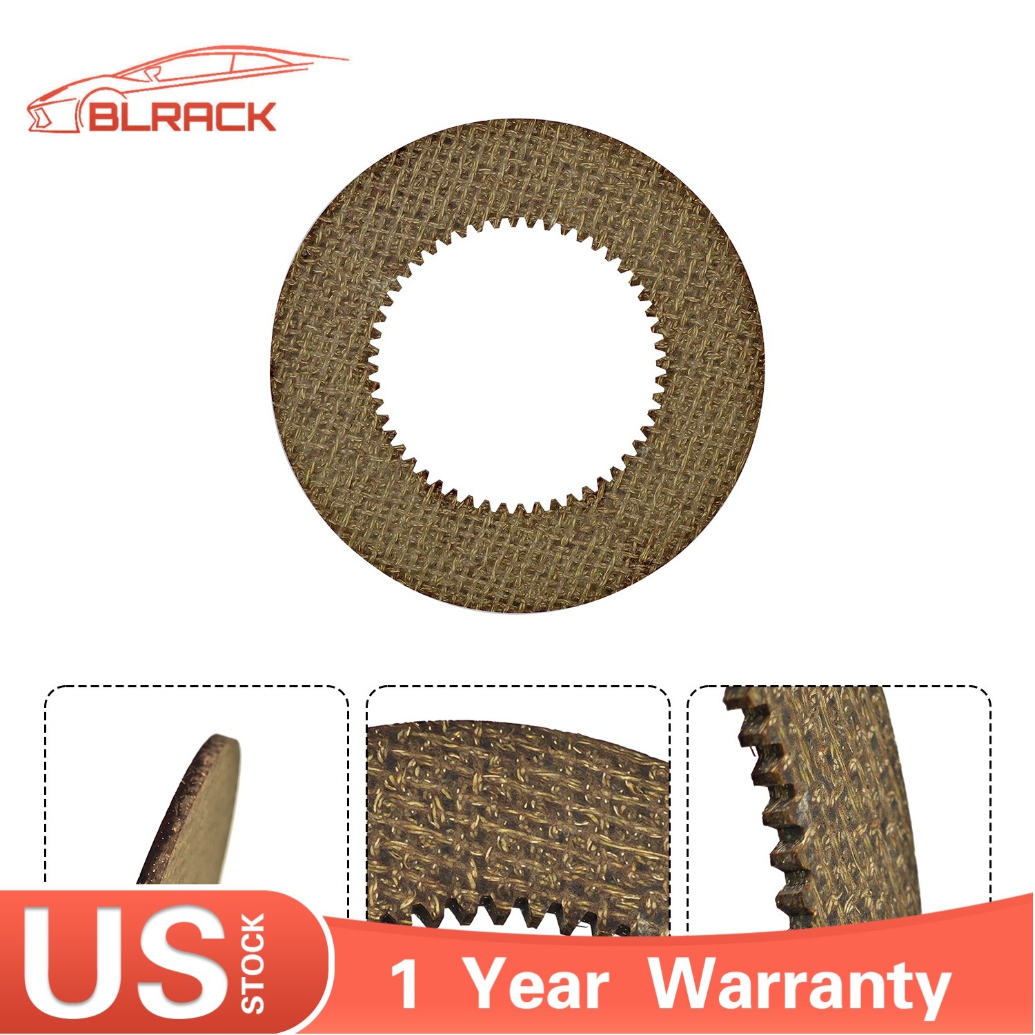 6PCS Inner+Outer Clutch Disc Kit For Hobart Mixer M802 & V1401 873117 064432