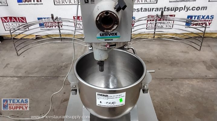 Univex 20 Quart Planetary Dough Mixer with Equipment Stand