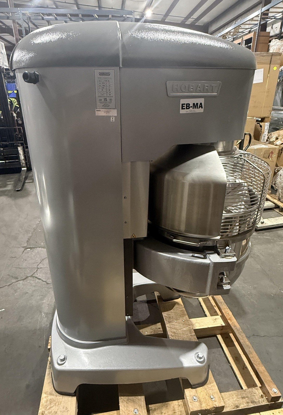2026 HOBART HL1400 140 QT. DOUGH MIXER W/ BOWL, BOWL GUARD and ALL ATTACHMENTS