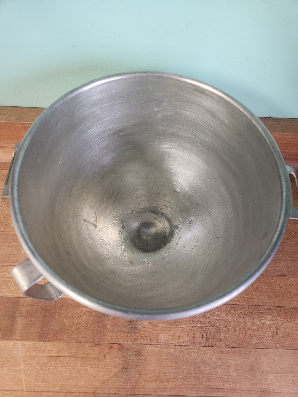 Vintage KitchenAid Hobart 5 Qt. Tin Steel Bowl, 5 Quart N-50, Model G & K5-A EUC