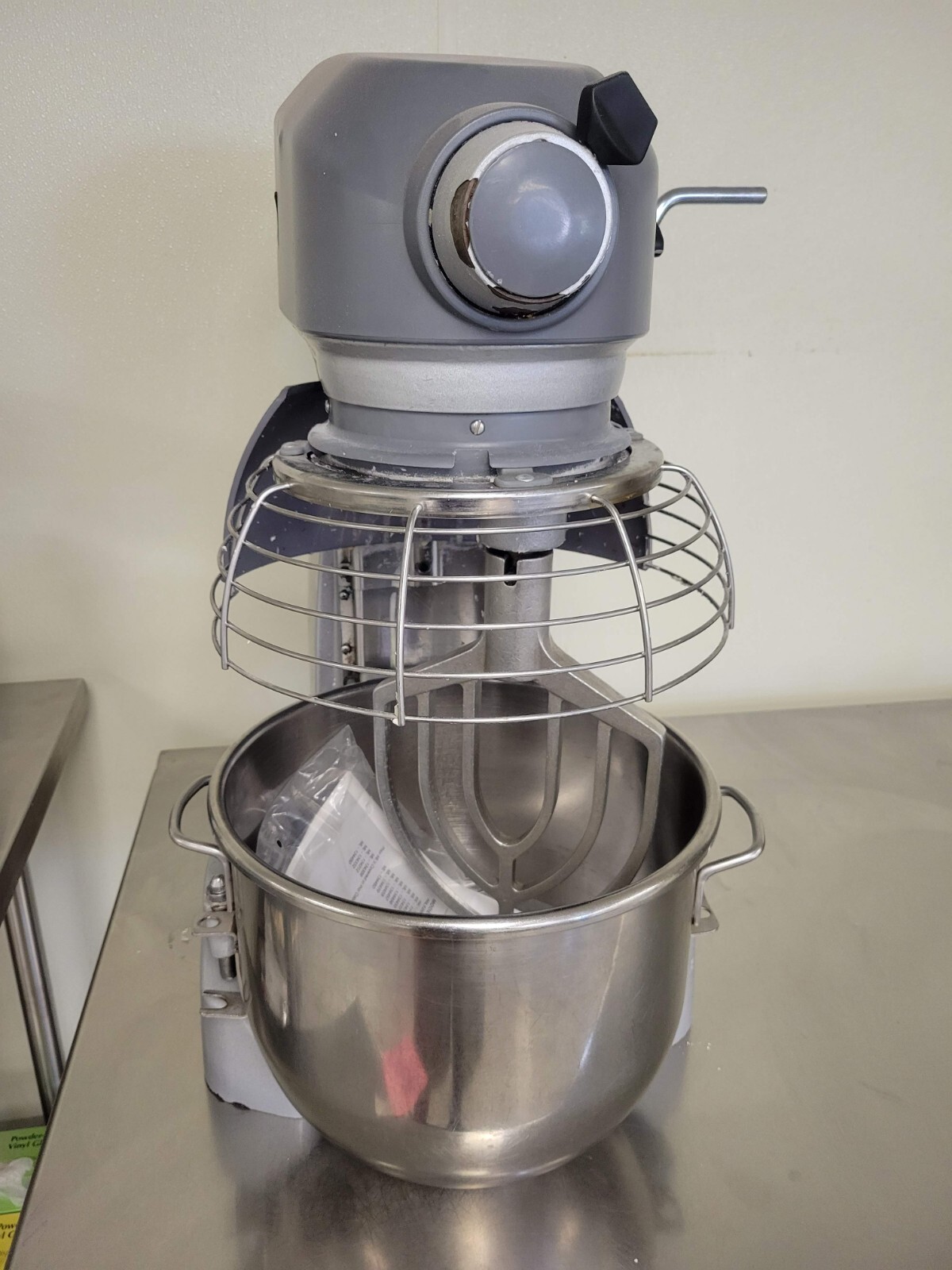 HOBART H2-200-1STD LEGACY 20QT PLANETARY STAND MIXER BOWL GUARD S/S BOWL PADDLE