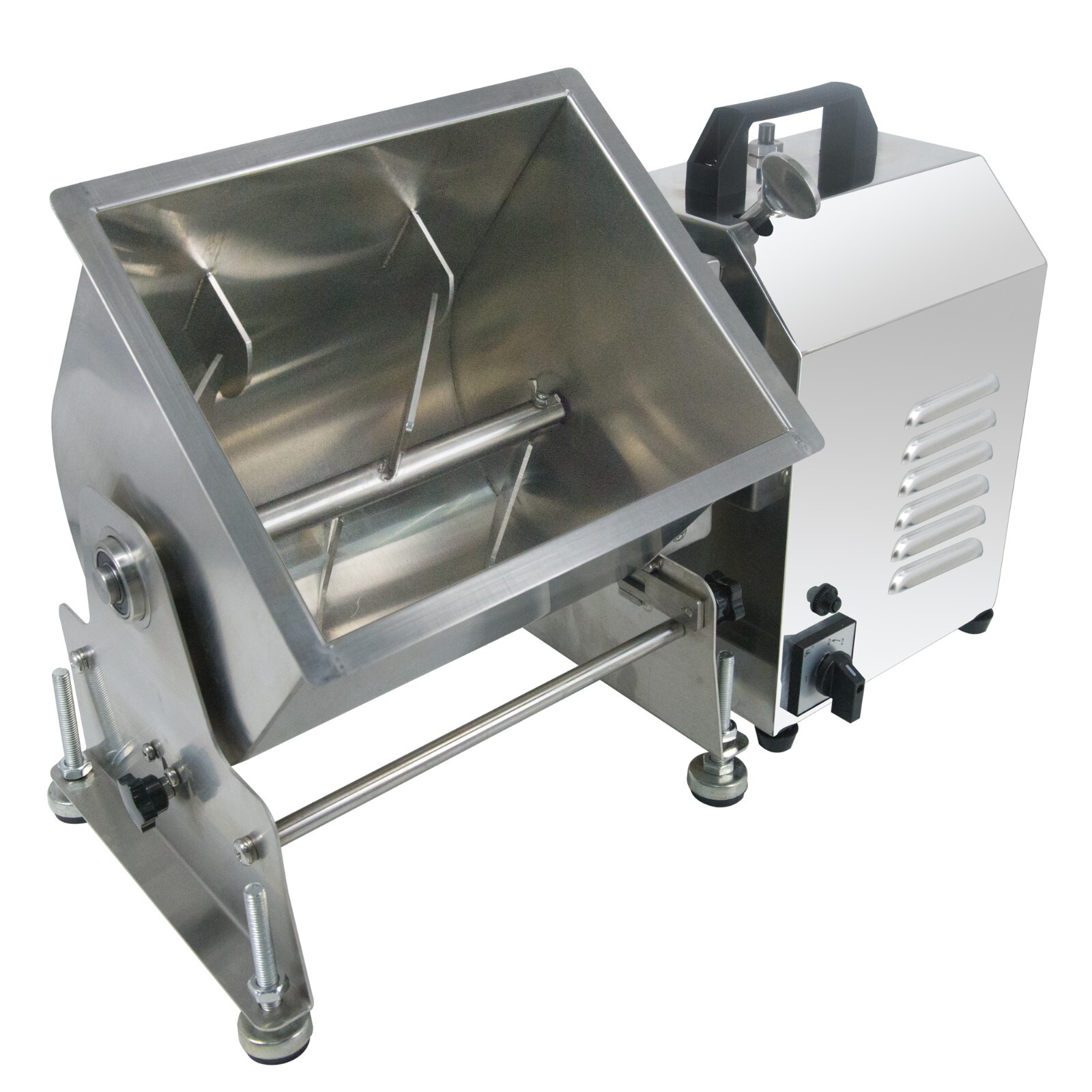 Clivia Electric Tilt Tank Meat Mixer 30lbs 15L Meat Sausage Mixing Machine