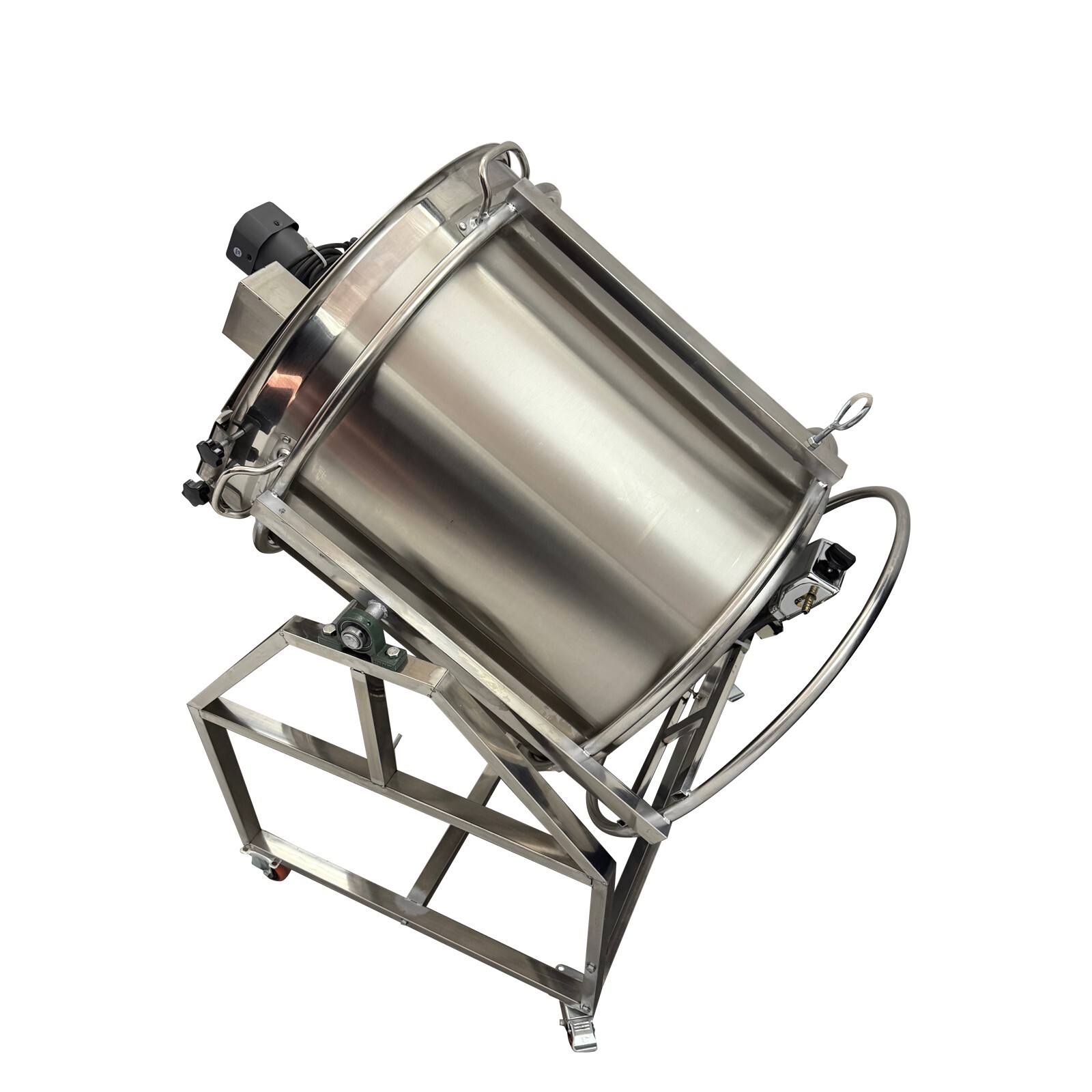240L Stainless Steel Food Mixer Automatic Electric LPG Frying Stirrer Pot 110V