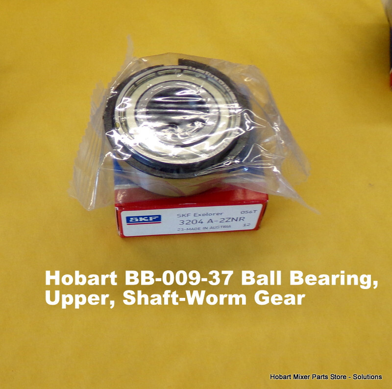 Hobart BB-009-37 Ball Bearing, Upper, Shaft-Worm Gear