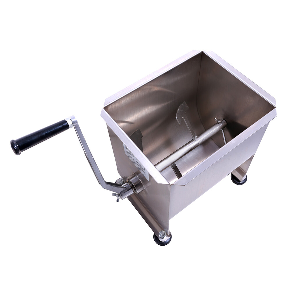New Hakka 15 Pound/7. 5L Commercial Meat Mixer Stainless Steel Manual Machine