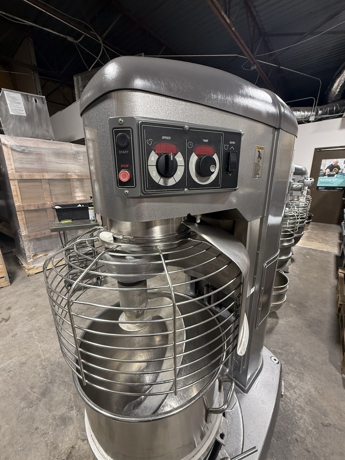Hobart Legacy 140 Qt Mixer With Bowl / Dough Hook