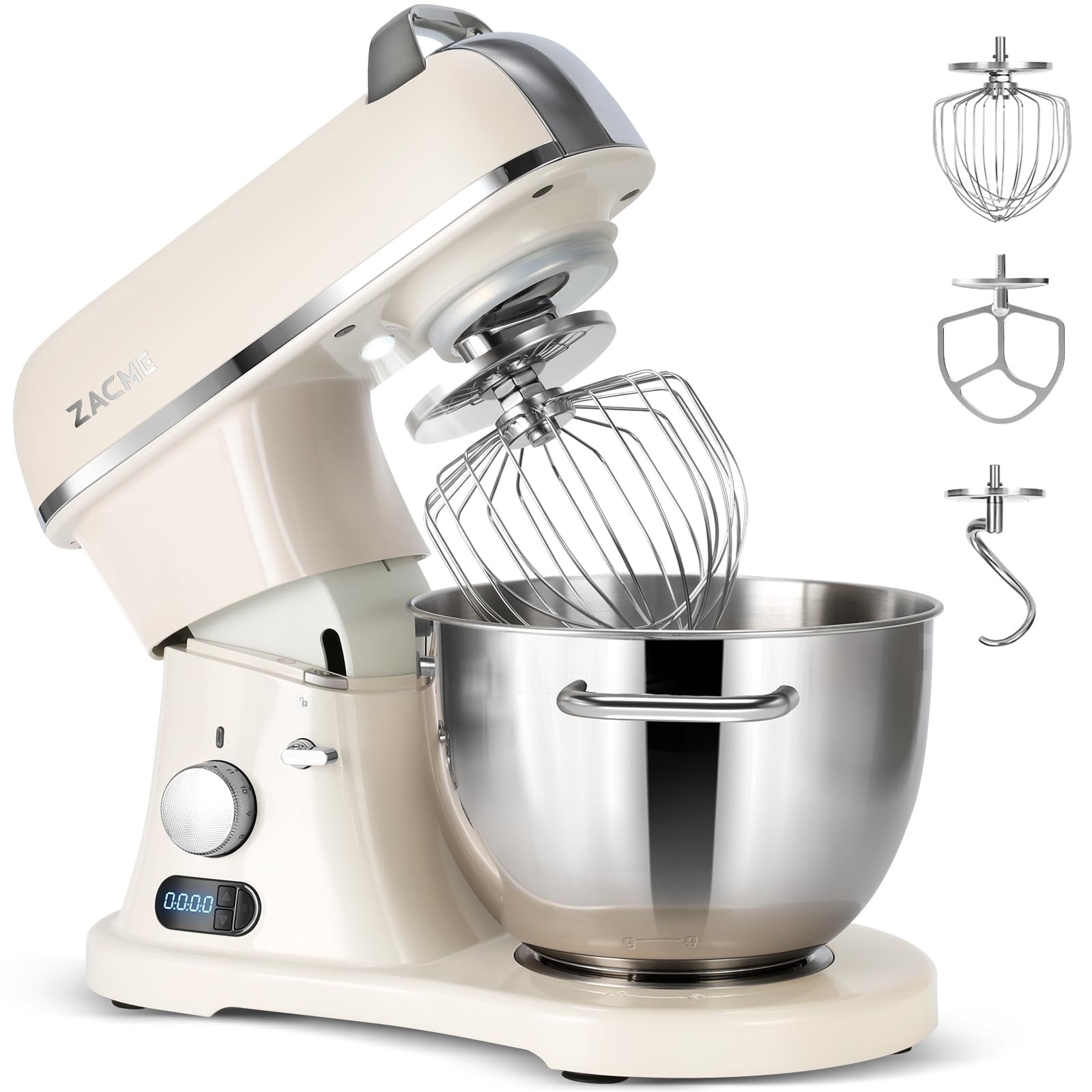 8.4QT Commercial Stand Mixer 800W with Aluminum Die Casting Meets the Standard