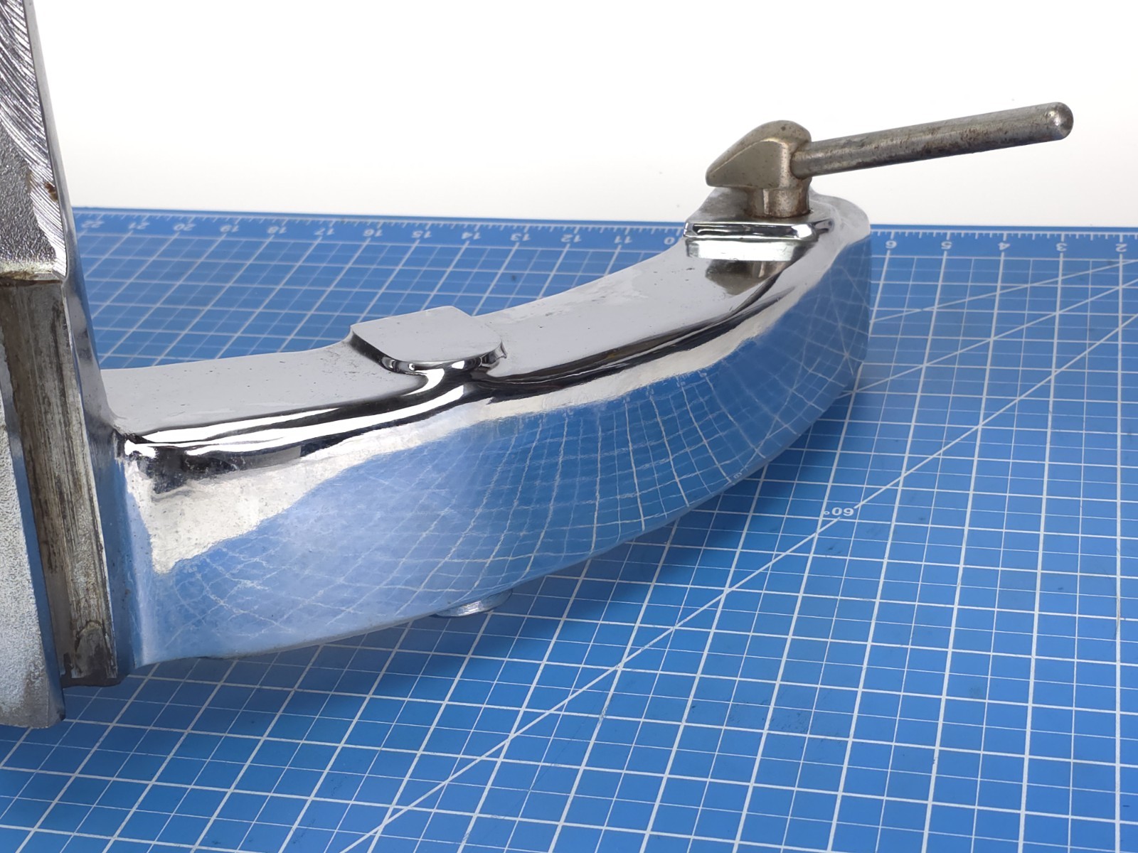 OEM CHROME Hobart 60 Qt H600 Bowl Lift Bracket Arm Cradle Yoke W/ Locks
