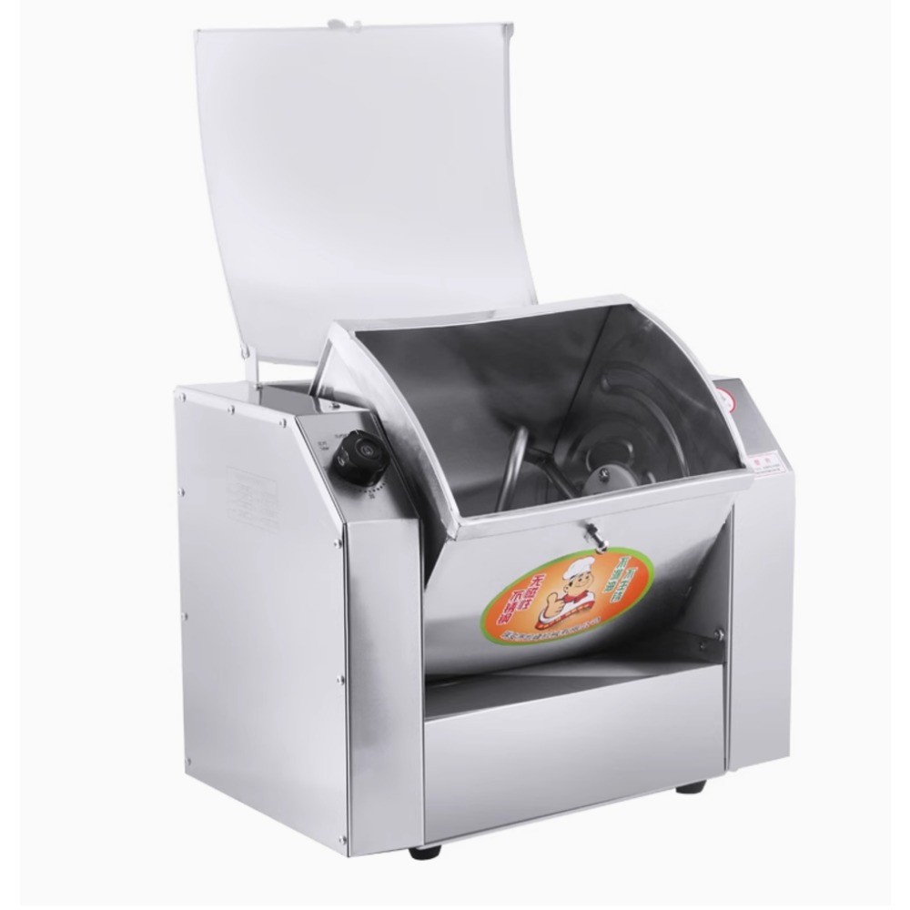 Horizontal Stainless Steel Dough MachineCommercial Household Silent Kneading3-10
