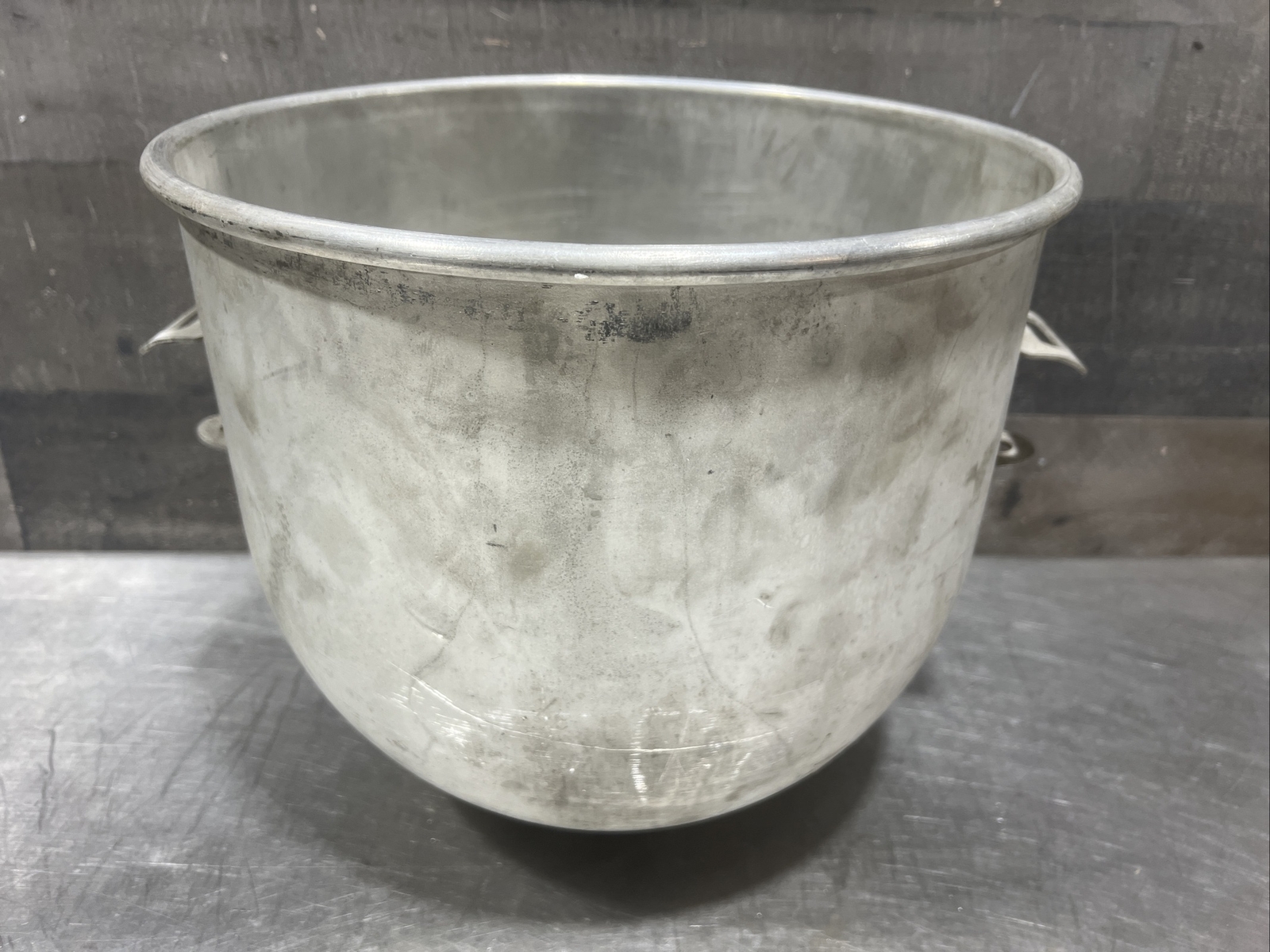 Vintage Hobart 20 QT Quart Mixer Steel Mixing Bowl Used Surplus