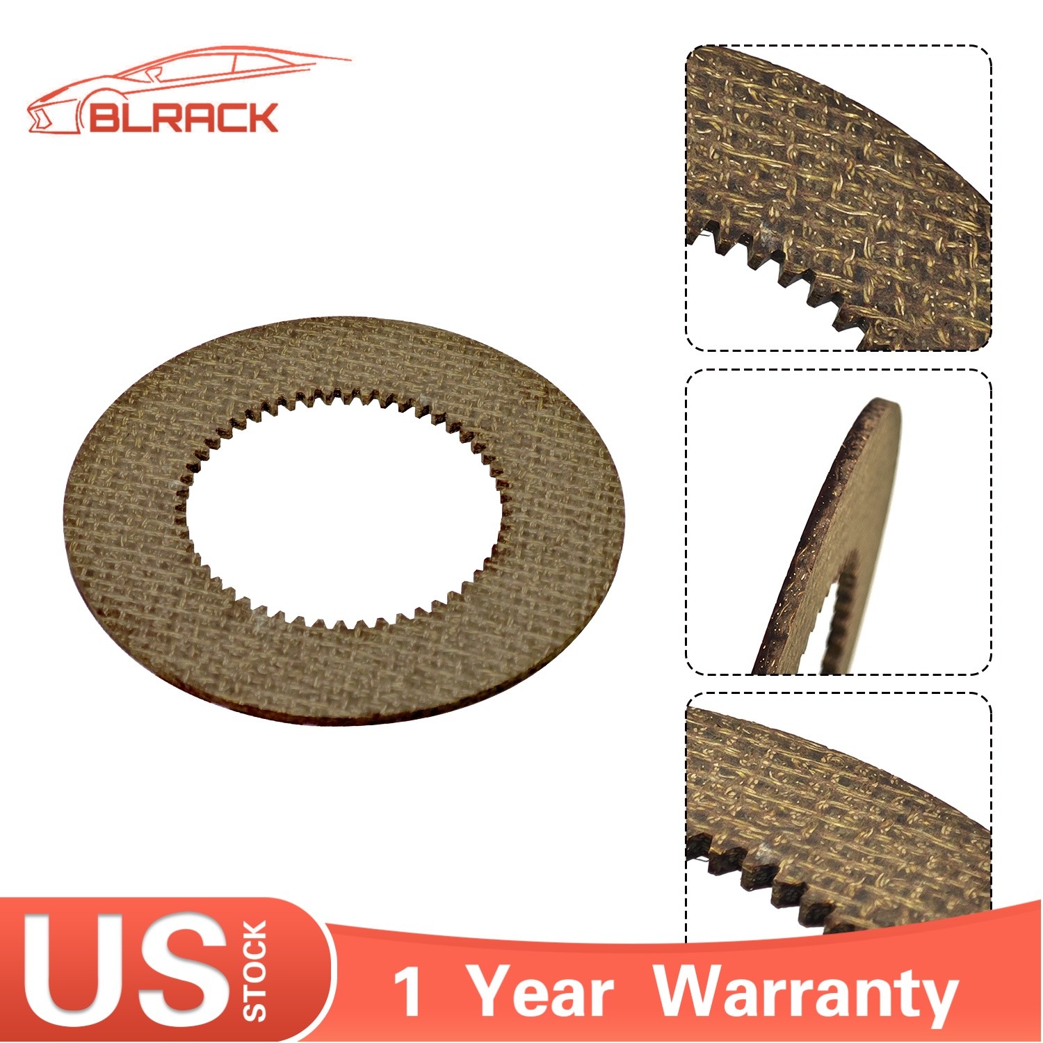 6PCS Inner+Outer Clutch Disc Kit For Hobart Mixer M802 & V1401 873117 064432