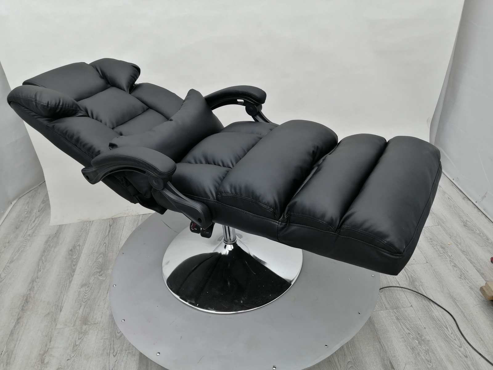Open Box Black Air Pressure Facial Bed Salon SPA Table Salon Chair 360°