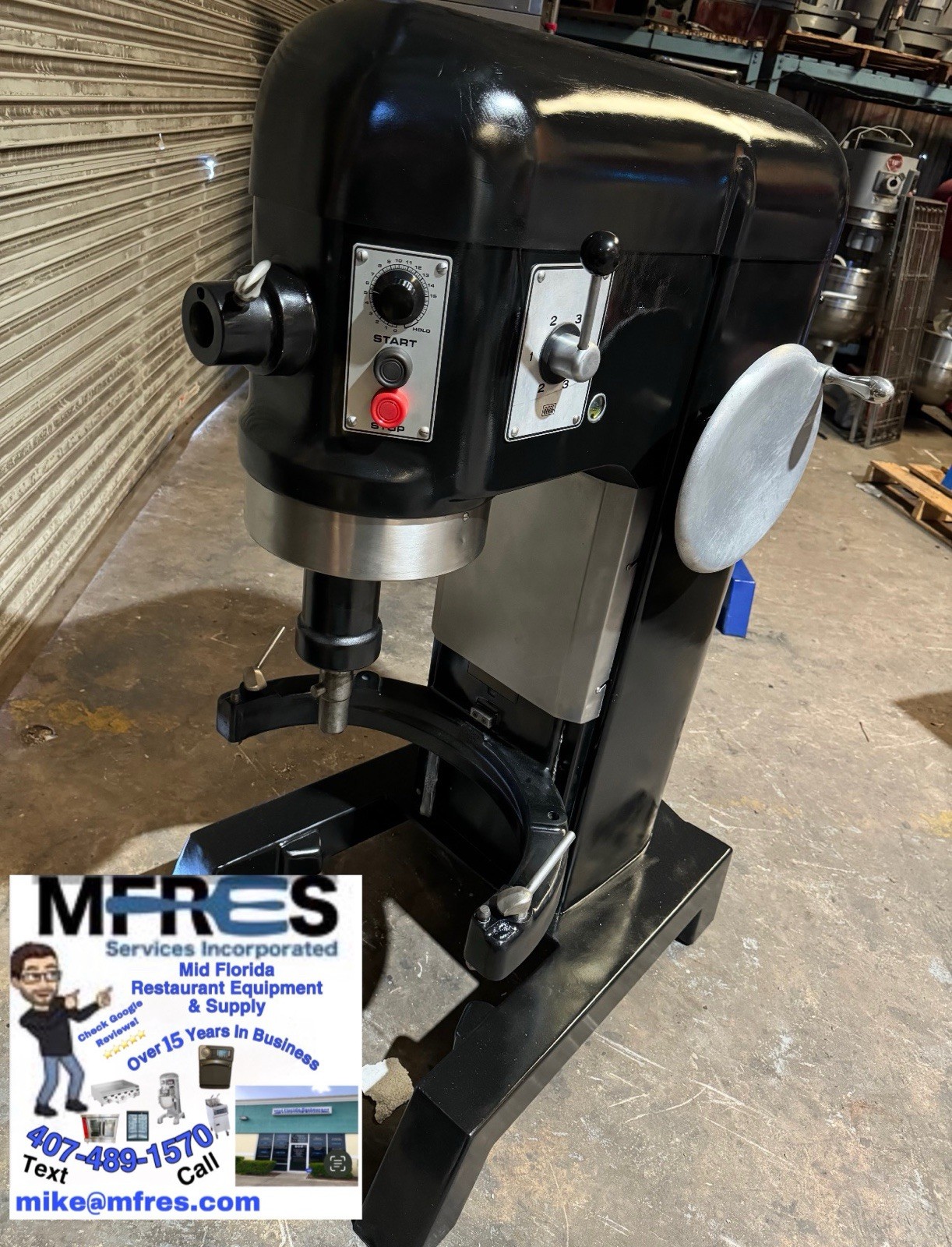 HOBART H600 60 Qt Mixer 1.5 HP 230V 1PH Bowl & Hook Included BEAUTIFUL SHAPE!