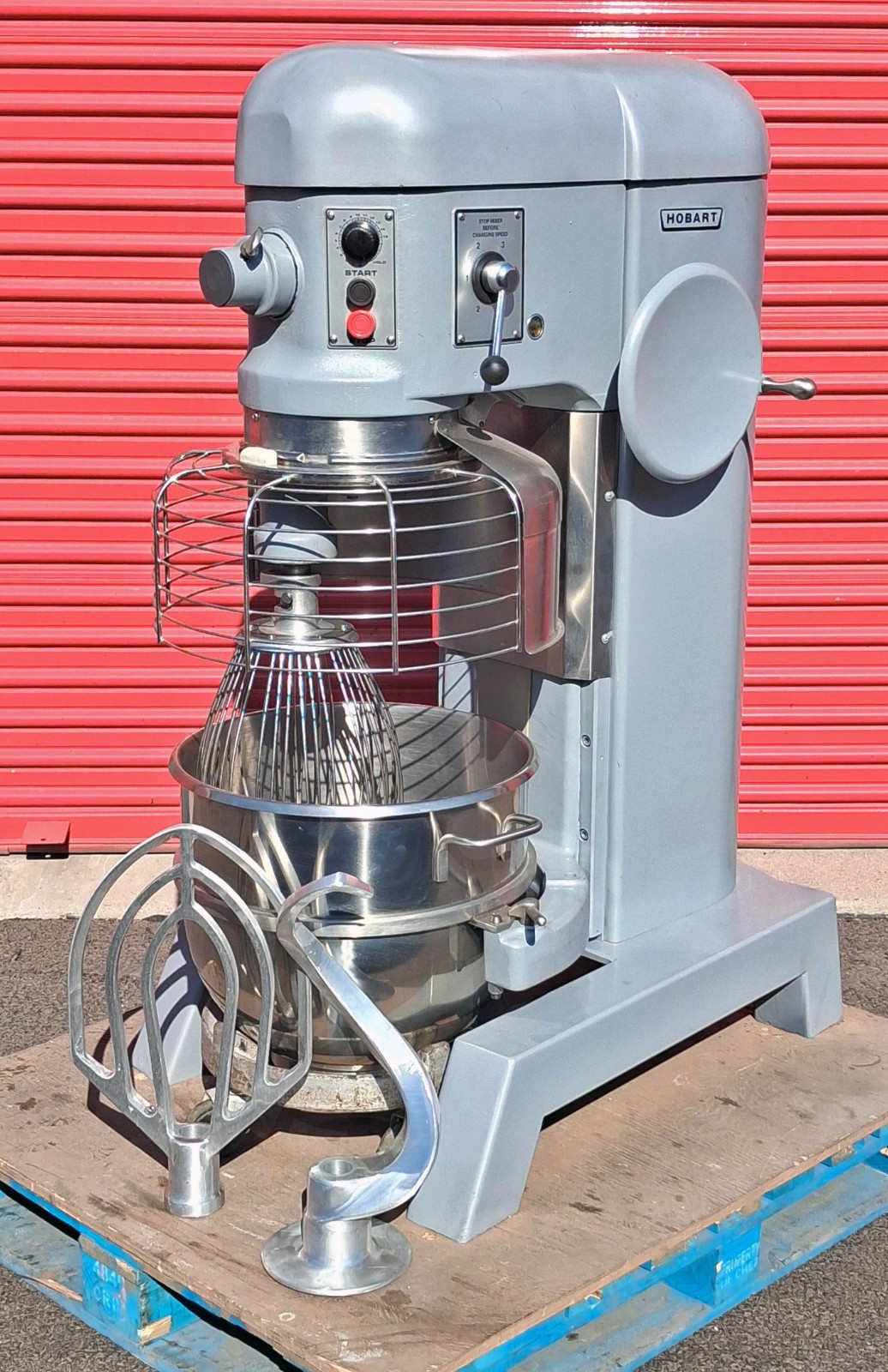 HOBART 60QT Dough Mixer Pizza Bakery Donut Mixer Bowl Guard 2 HP🍕🍩🍪🧁😋Mmmm