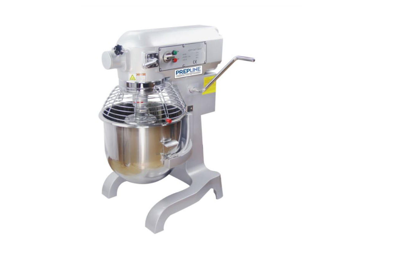 Prepline PHLM20B-T, 20 Qt. Heavy Duty Gear Driven Planetary Mixer with Timer