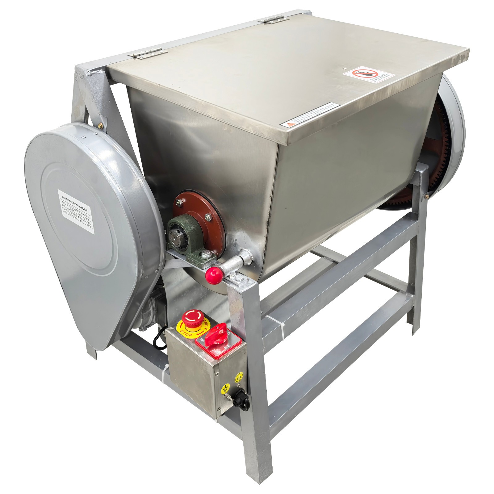 110V Commercial Food Electric Dough Mixing Machine Bakery Flour Mixer Kitchen