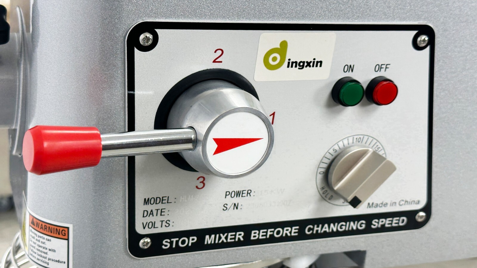 NEW 30 Quart Mixer Machine 3 Speed Commercial Bakery Kitchen Equipment NSF ETL