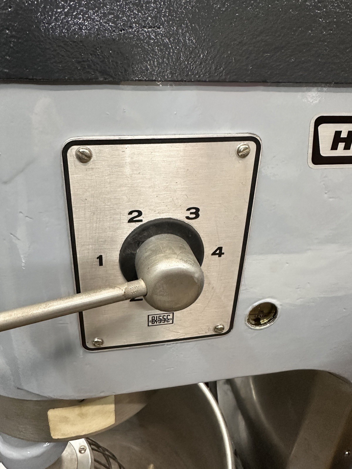 Hobart H-600 60 QT, 230 V, 1 HP Commerical Food Dough Mixer + Bowl/Hook TESTED