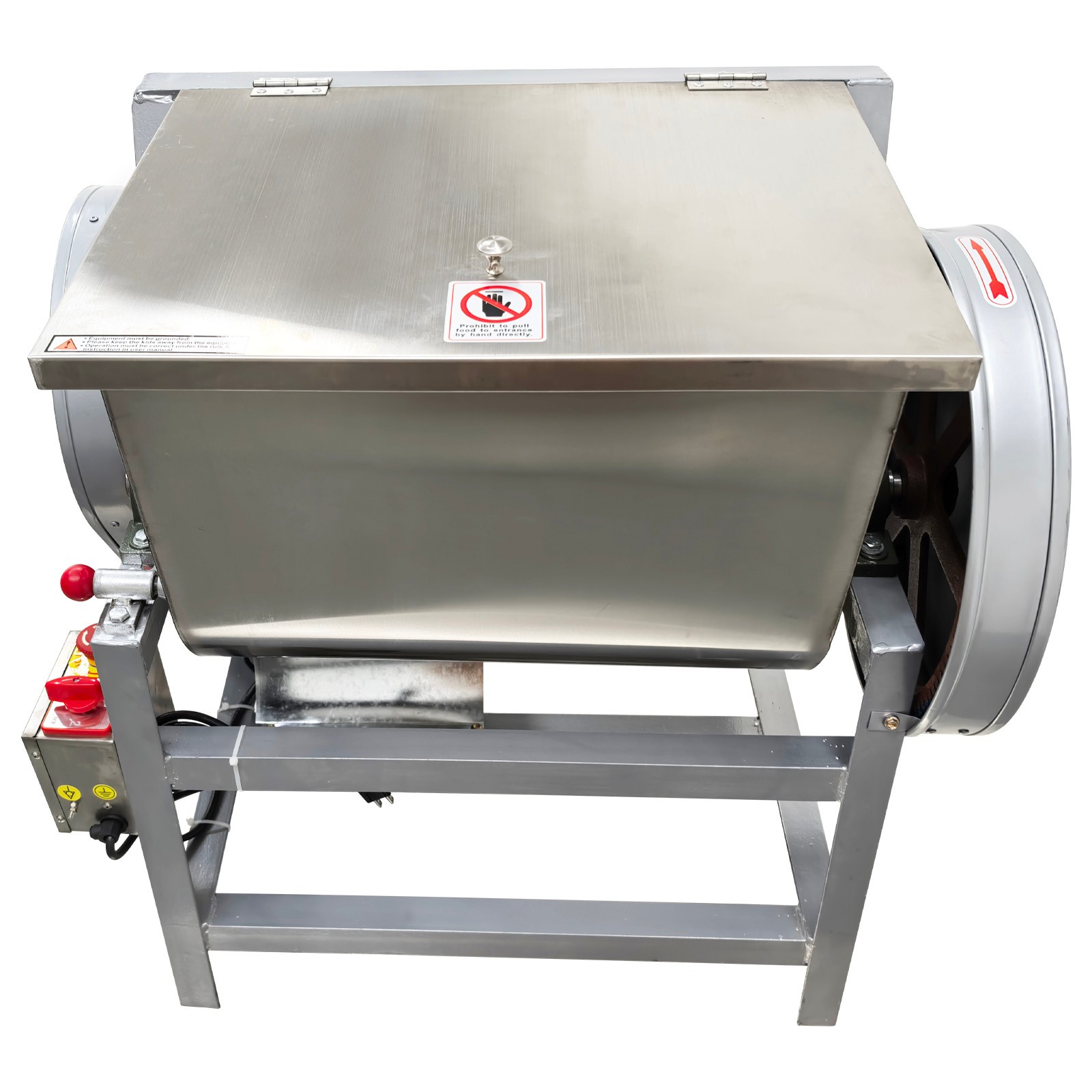 110V Commercial Food Electric Dough Mixing Machine Bakery Flour Mixer Kitchen