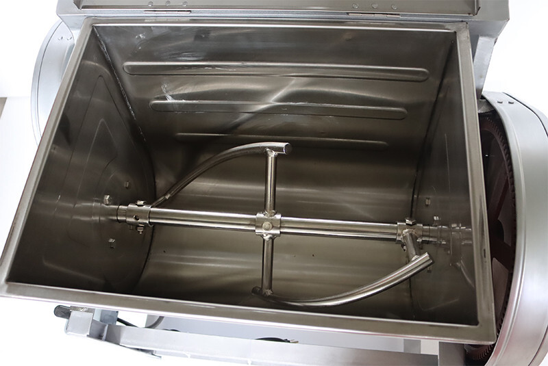 50QT Commercial Electric Dough Mixer 110V Stand Flour Mixing Machine Tilt Bowl