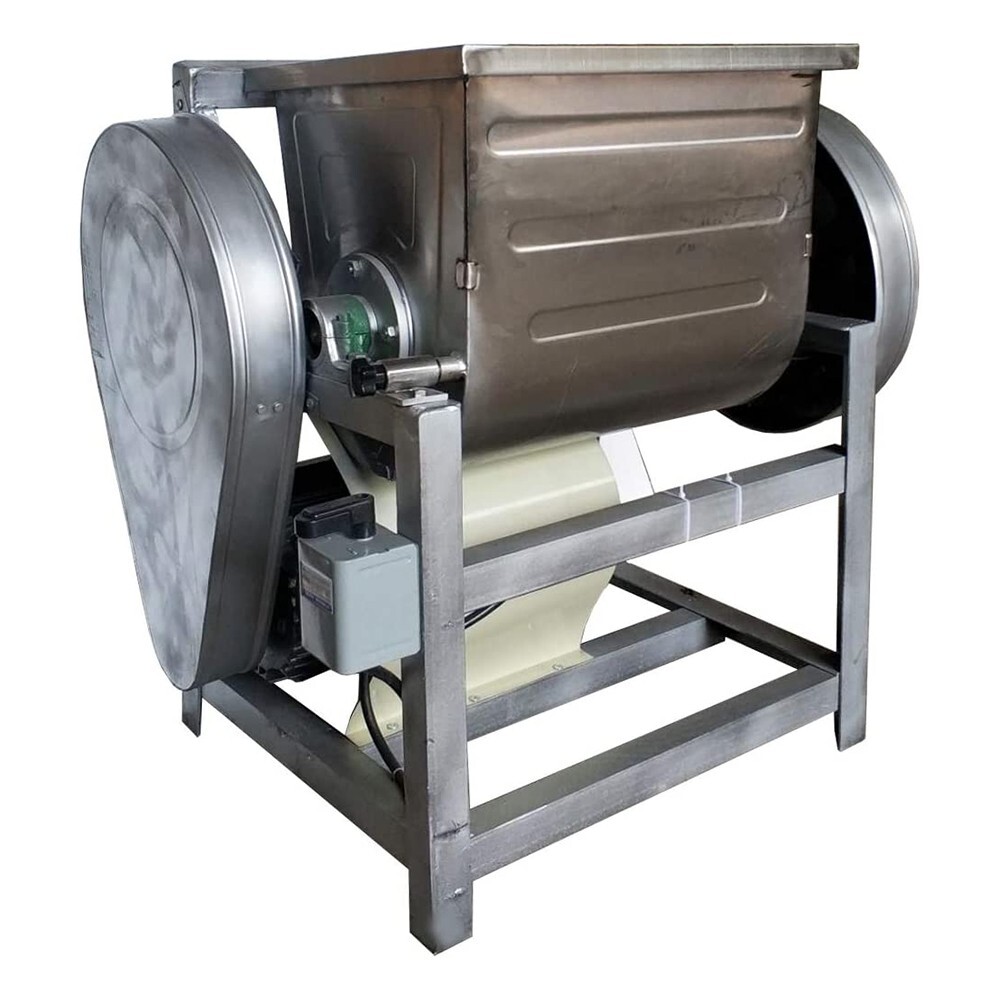 50QT Commercial Electric Dough Mixer 110V 25KG Dough Kneading Machine Heavy Duty
