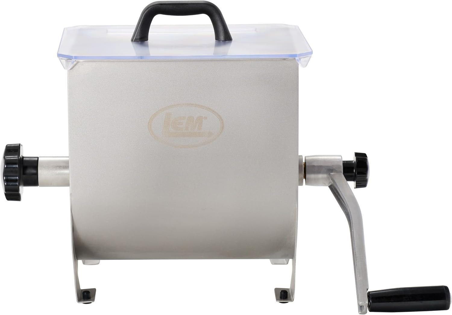 Products Mightybite 10 Pound Capacity Manual Meat Mixer, Stainless Steel, Hand C