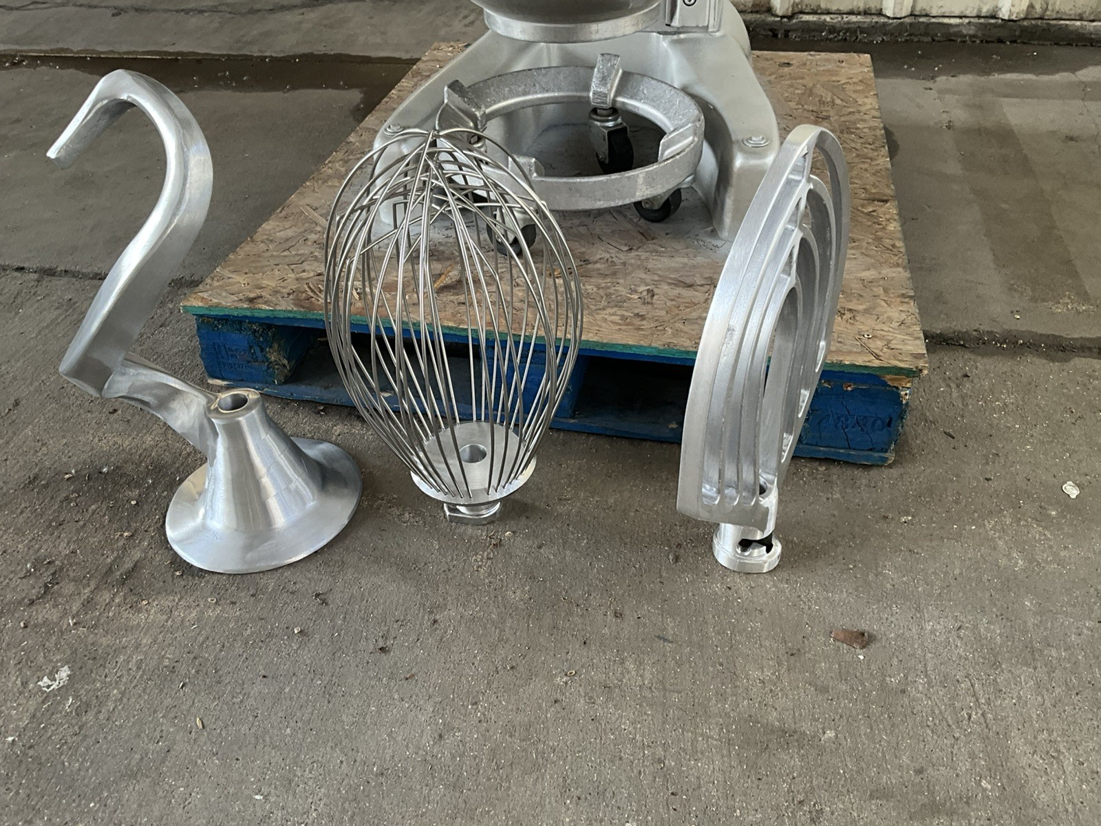 Hobart 80qt Dough mixer M802 Pizza Bakery Planetary Floor Mixer Bowl Paddle hook