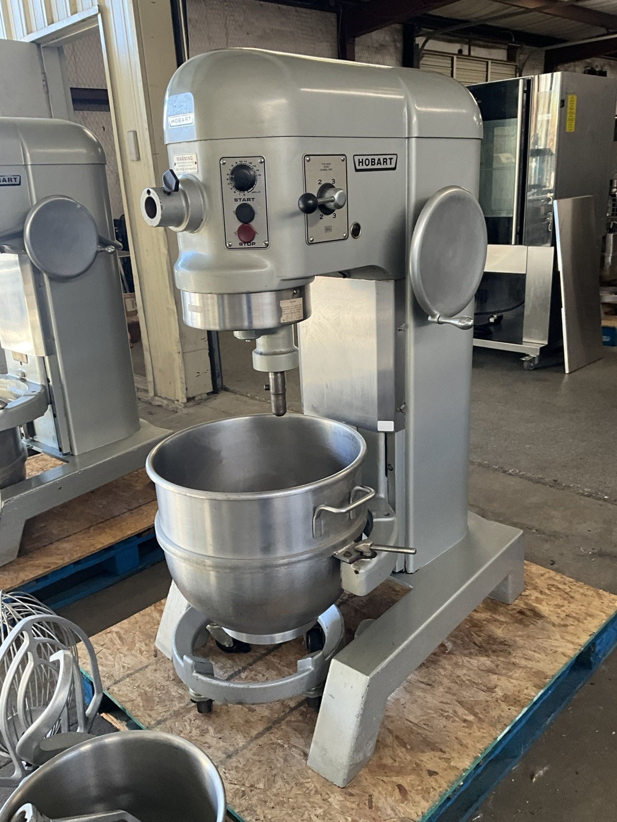 Hobart 60qt Dough mixer H600T Pizza Bakery Donut Pastry Shop with 60/30 bowl
