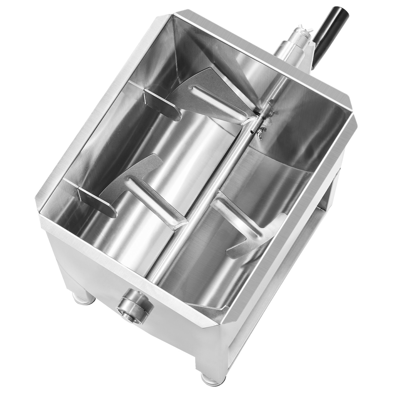 VEVOR Manual Meat Mixer Fixed Tank Mixing Max 120LB for Meat Sausage Mixer