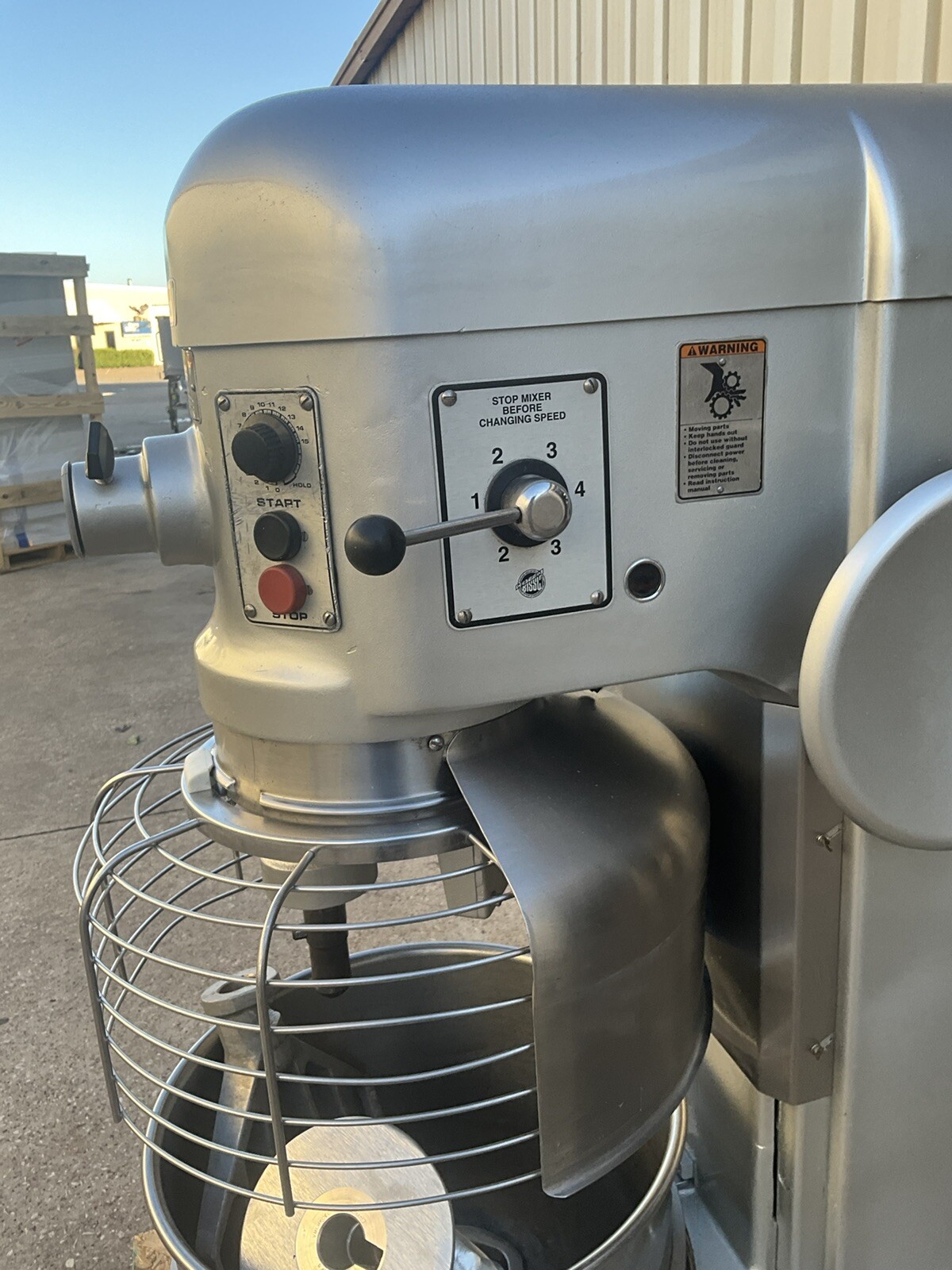 Hobart 60qt Dough mixer H600T Pizza Bakery Donut Pastry Shop bowl guard Hook