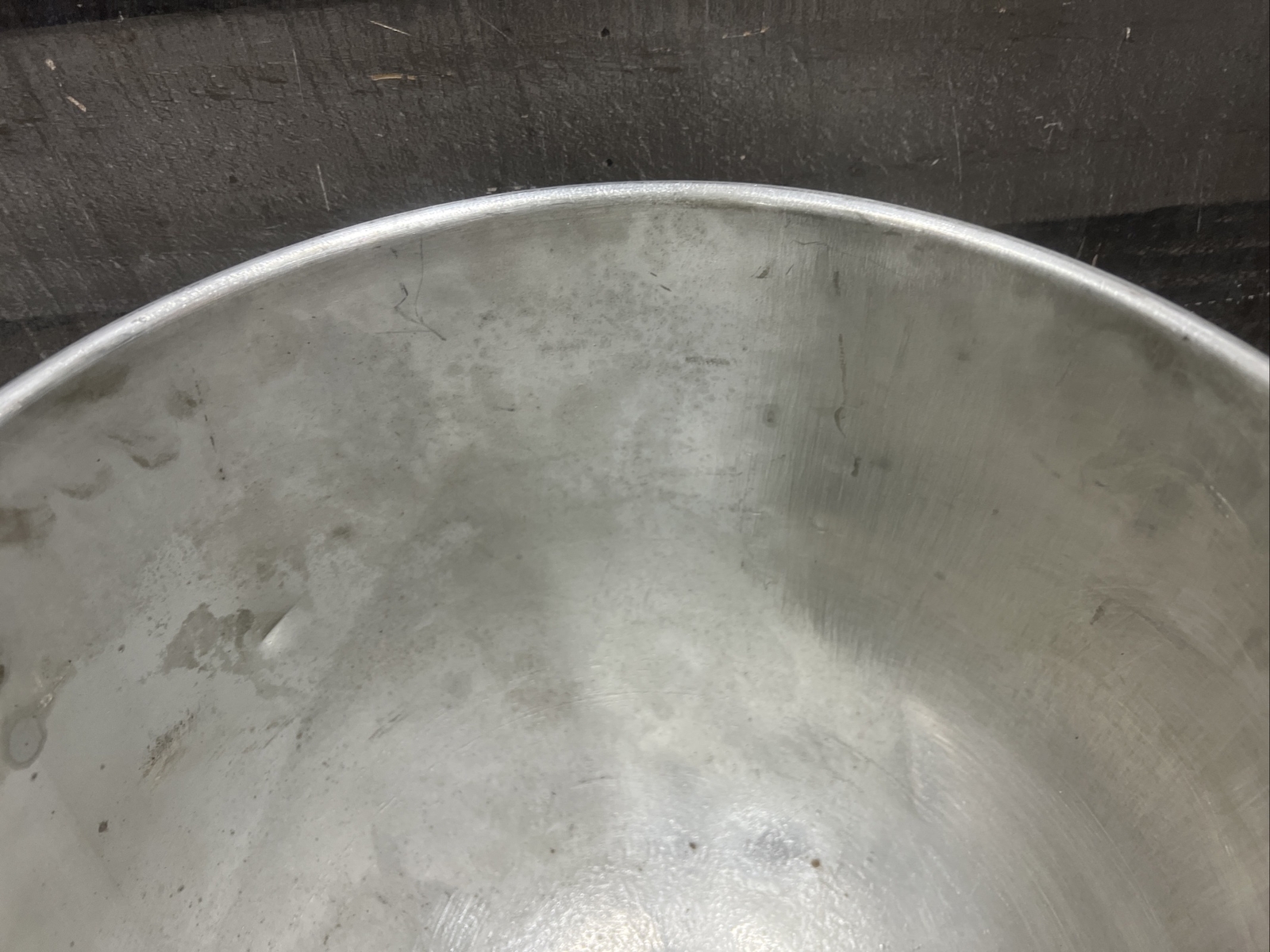 Vintage Hobart 20 QT Quart Mixer Steel Mixing Bowl Used Surplus