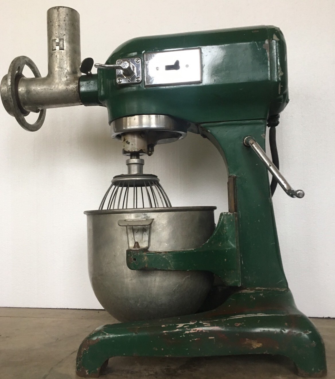 Hobart A120 Mixer 3 With Meat Grinder & Multiple Accessories