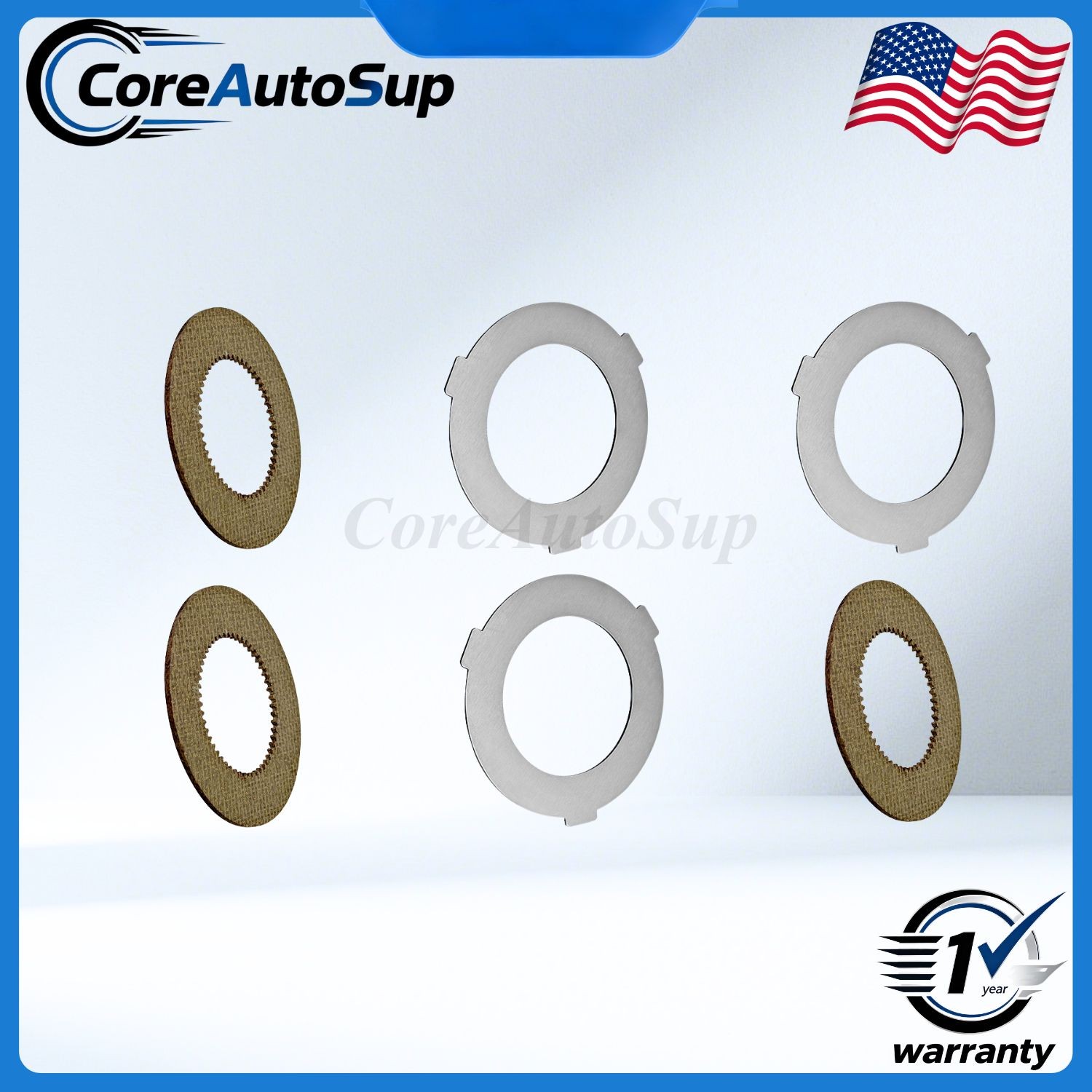 For Hobart Mixer M802 & V1401 873117 064432 6PCS Inner+Outer Clutch Disc Kit