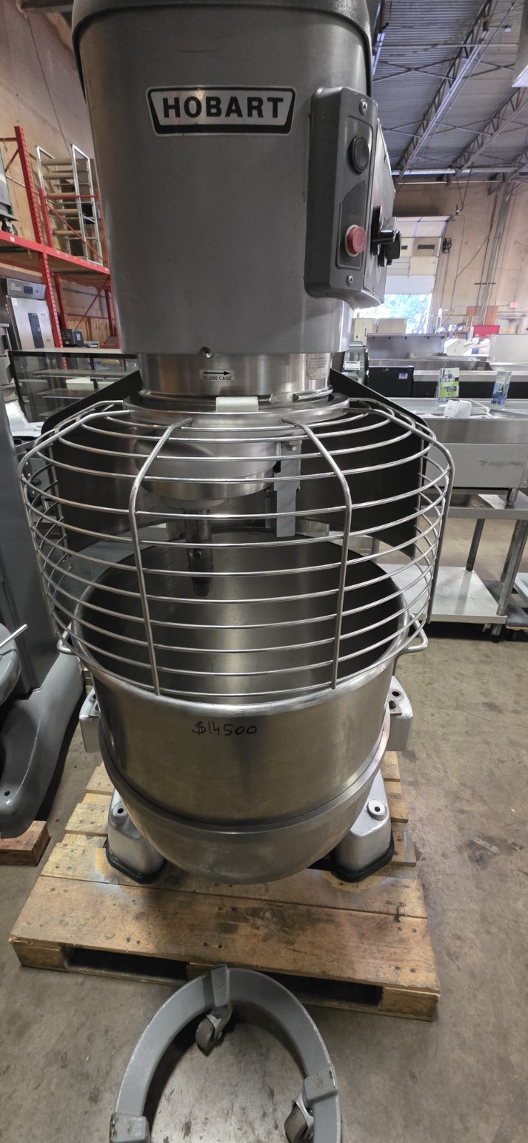 Hobart (HL1400N) 140 Quart 4 Speed Commercial Bakery Restaurant Dough Food Mixer