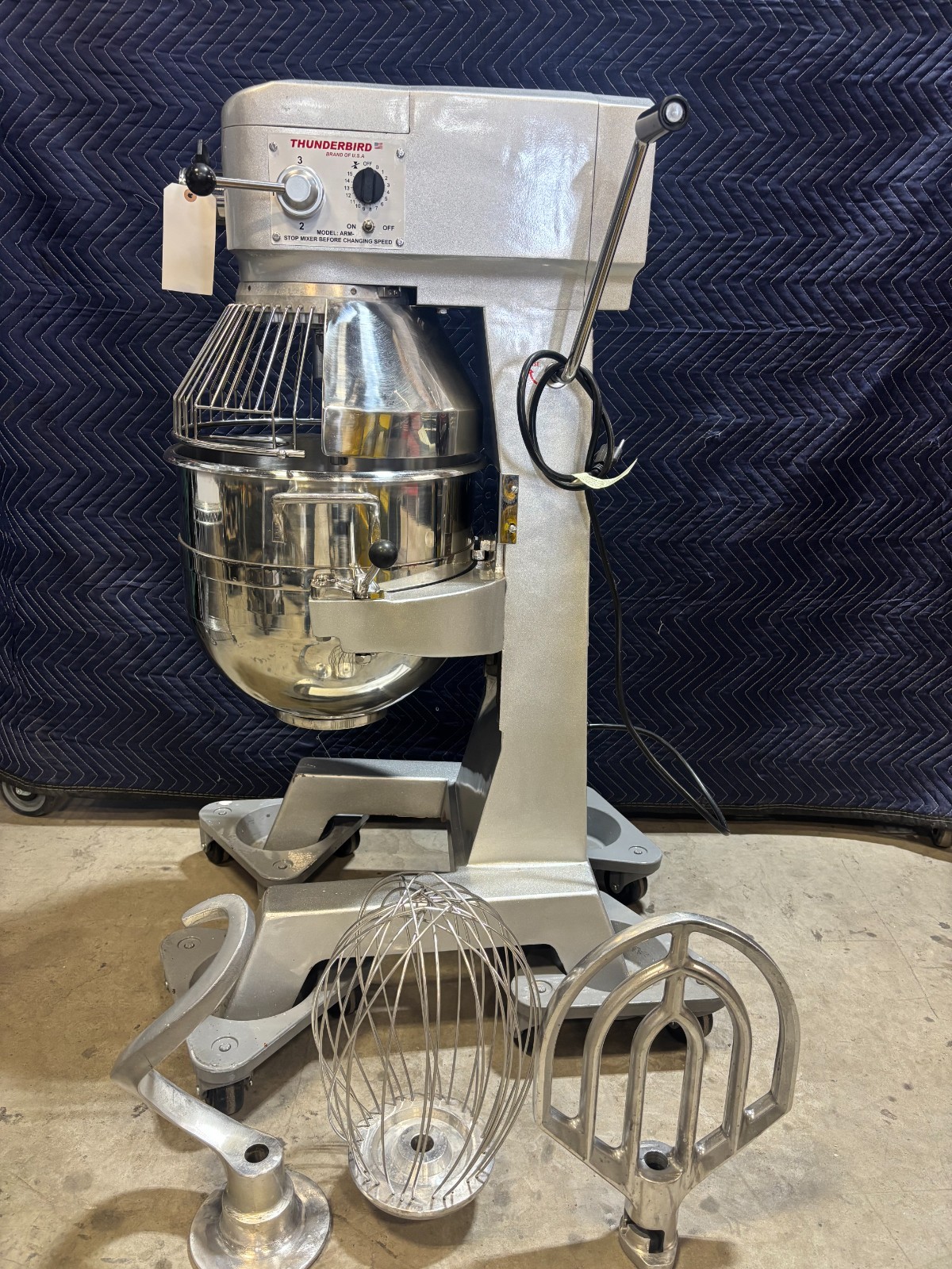 Thunderbird ARM-40 Artisan Bakery dough Mixer 40qt